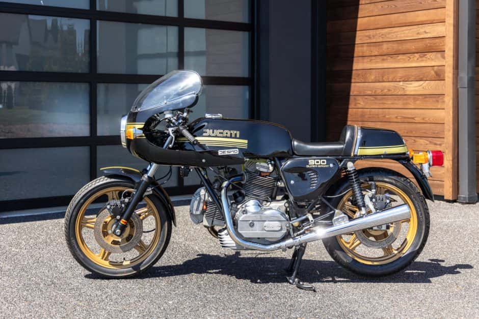 1978 Ducati 750 & 900 Super Sport (1973-1982) sold for $26,100