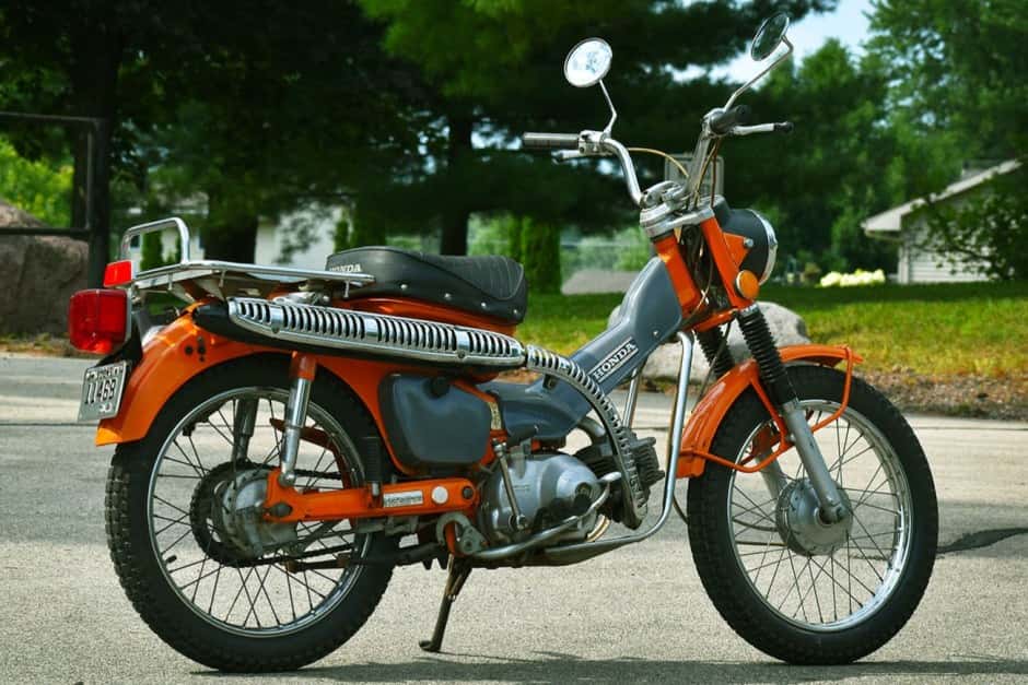 1973 Honda CT90 sold for $3,800