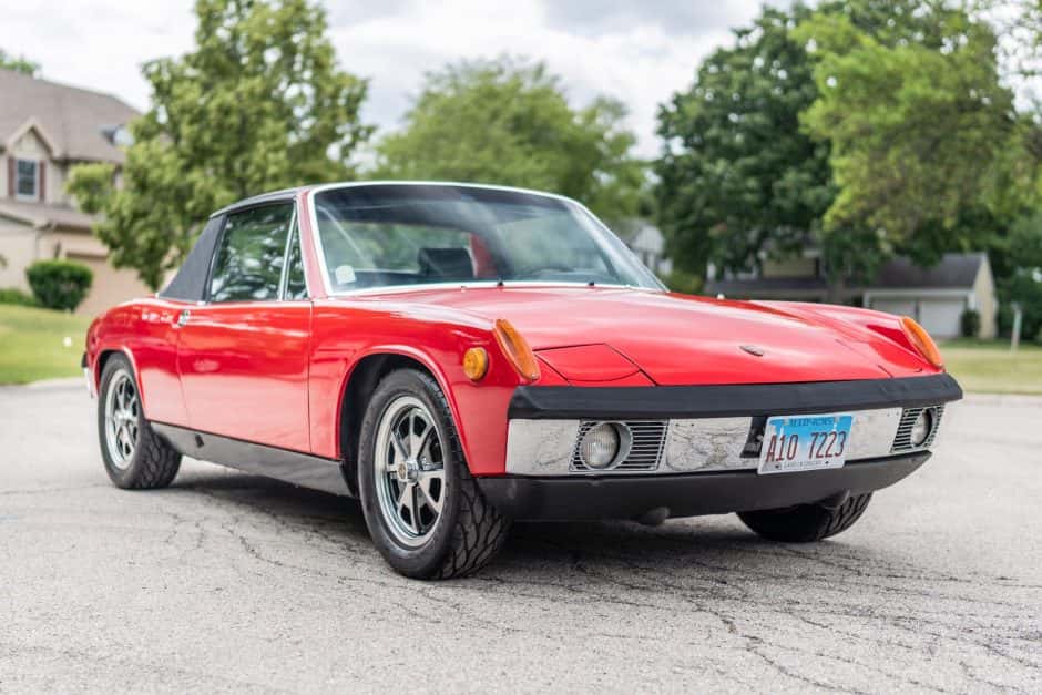 1972 Porsche 914 1.7/1.8/2.0 sold for $18,250