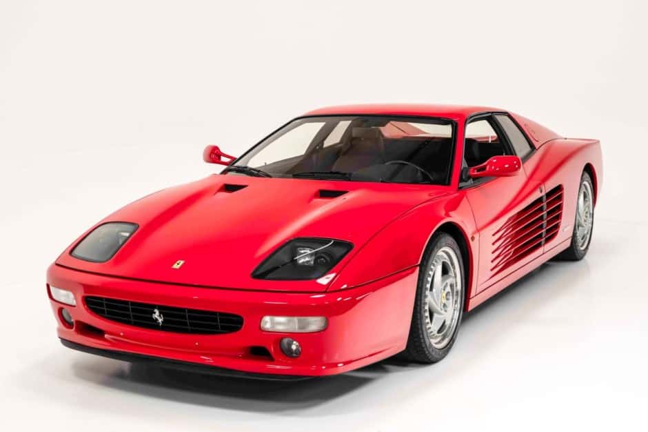 1996 Ferrari Testarossa sold for $636,000