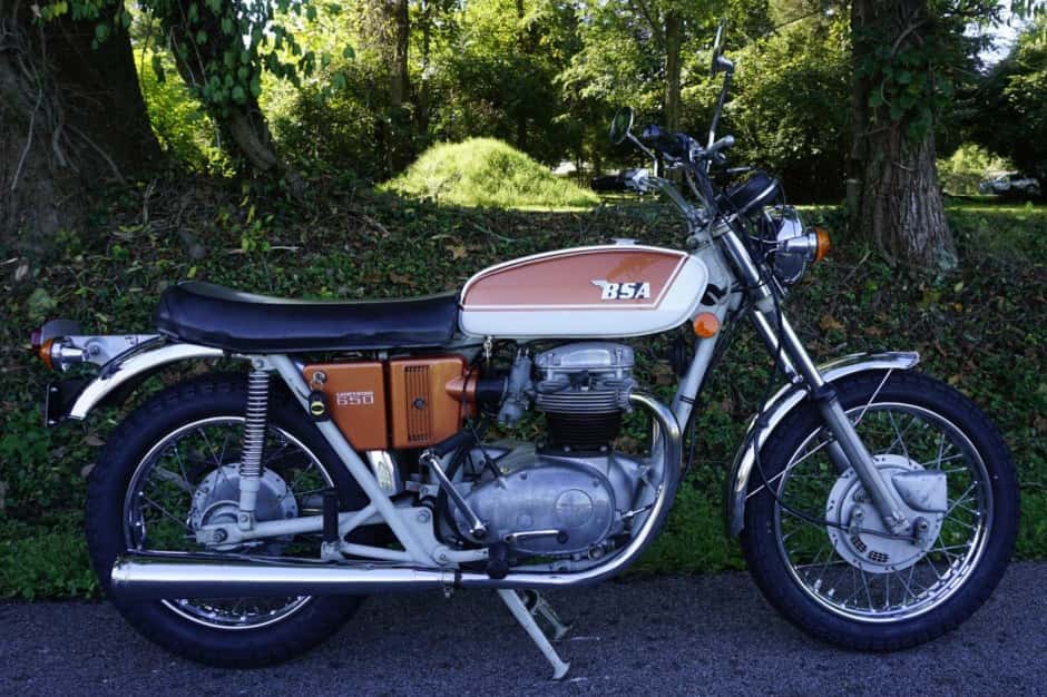 1972 BSA Lightning sold for $4,900