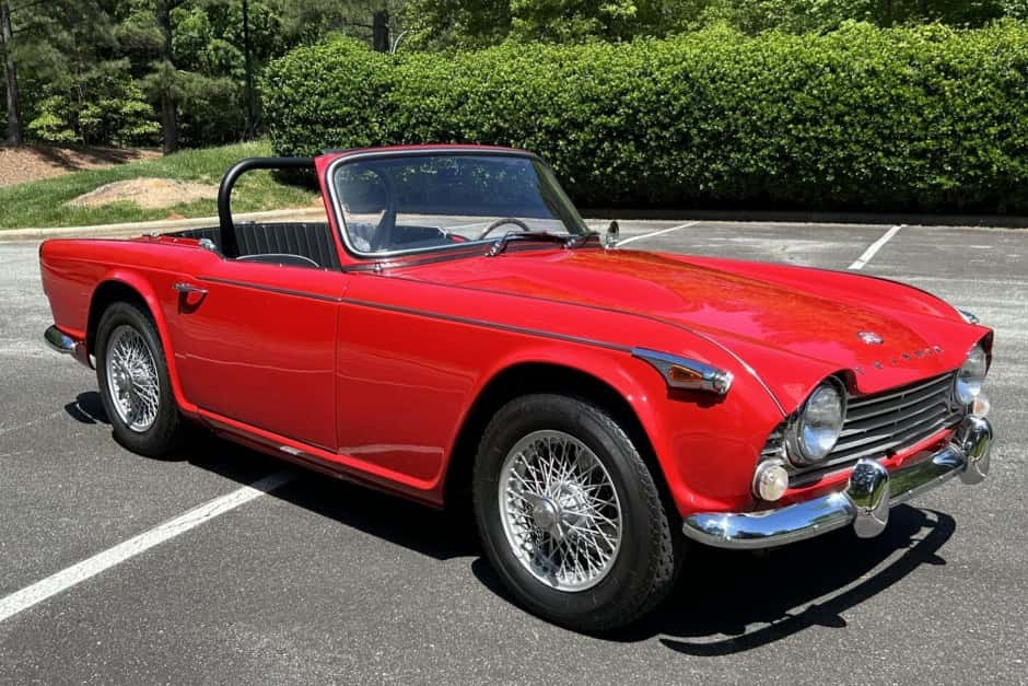 1965 Triumph TR4 sold for $32,721