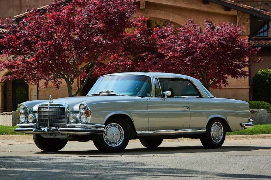 1971 Mercedes-Benz W111 Coupe & Cabriolet sold for $57,971