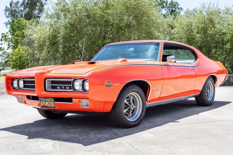 1969 Pontiac GTO sold for $68,000