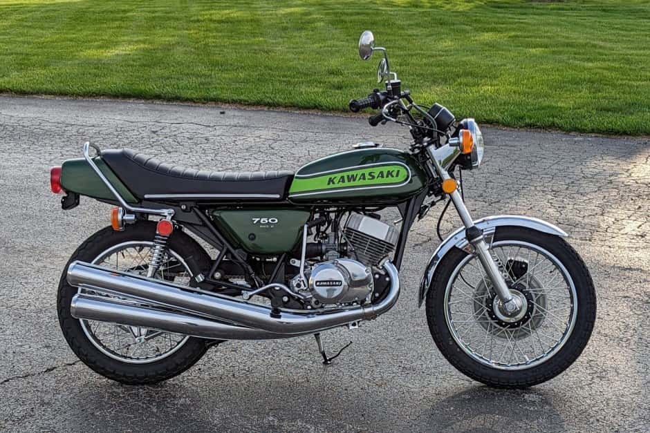 1974 Kawasaki H2 Mach IV sold for $20,750