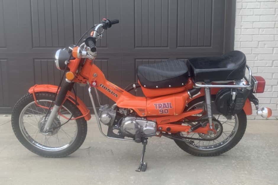 1977 Honda CT90 sold for $1,725