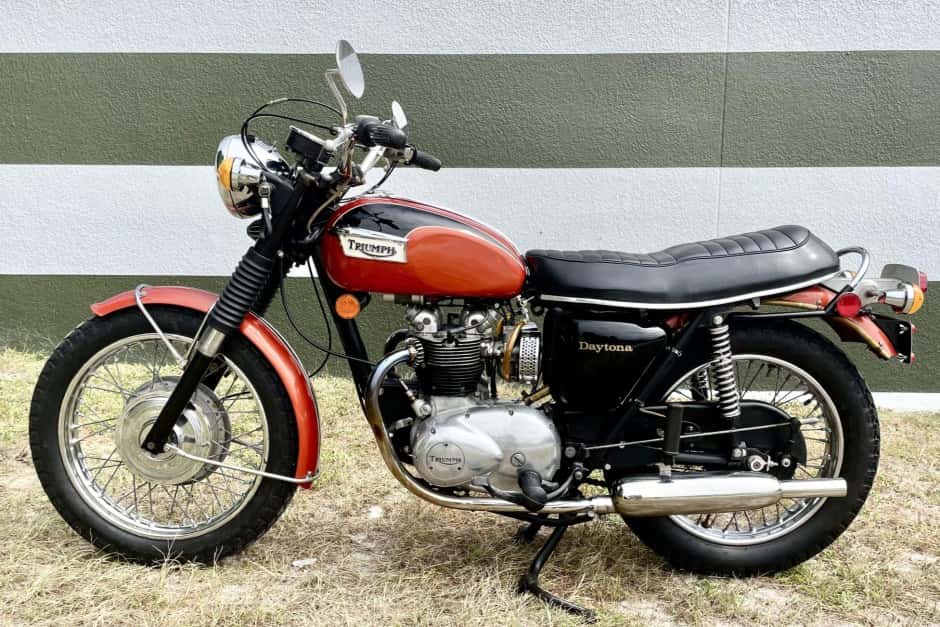 1971 Triumph Daytona sold for $8,700