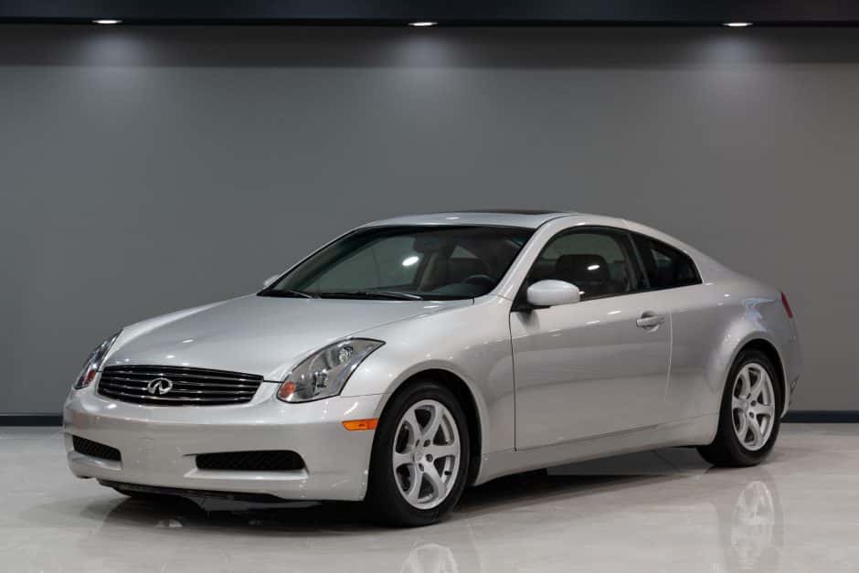2003 Infiniti G35 & G37 sold for $21,250