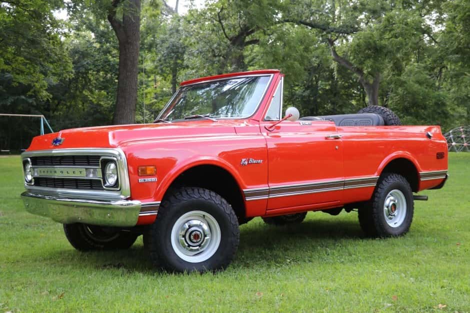 1969 Chevrolet K5 Blazer 1969-1972 sold for $71,969