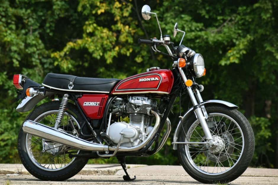 1976 Honda CB360 & CL360 sold for $4,100