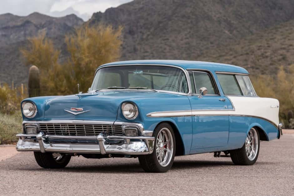 1956 Chevrolet Tri-5 sold for $115,666
