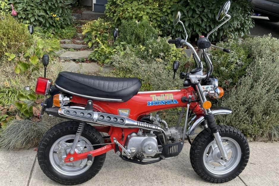 1976 Honda CT70 sold for $4,500
