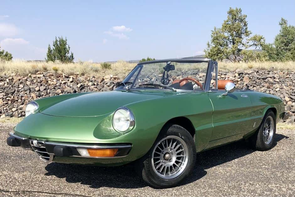 1977 Alfa Romeo 105/115 Spider Series 2 sold for $11,750
