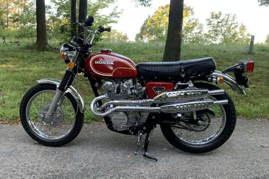 1972 Honda CB450, CL450, & CB500 Twin sold for $5,650