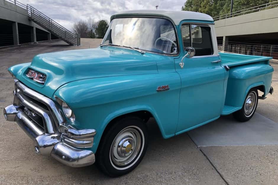 1955 GMC Blue Chip Pickup (1955-1959) sold for $23,800