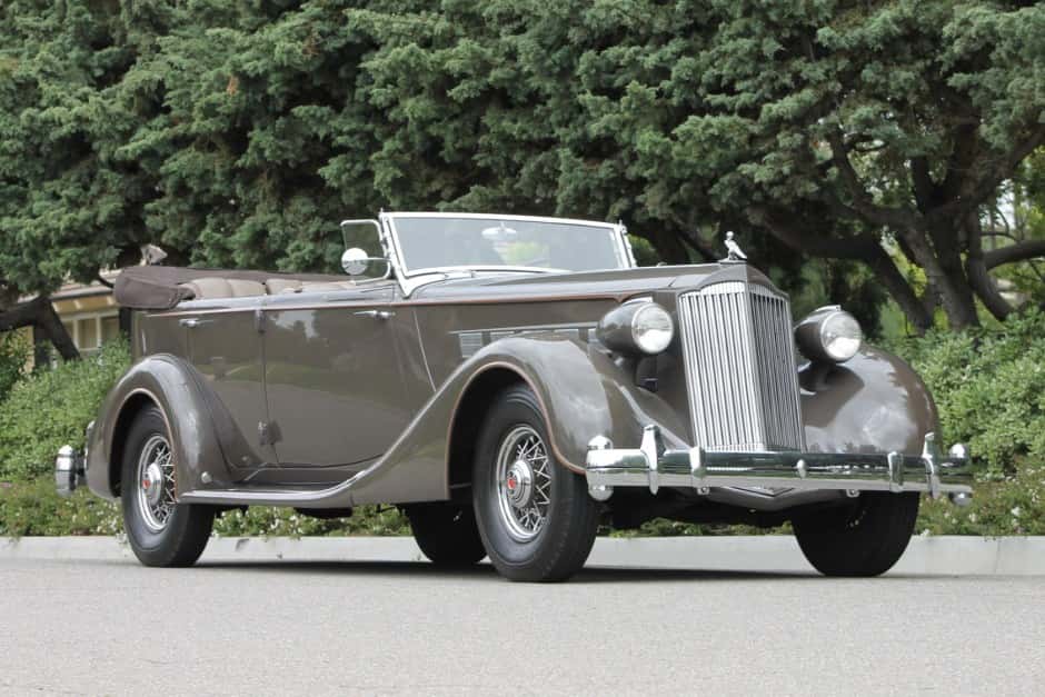 1936 Packard Eight sold for $182,000