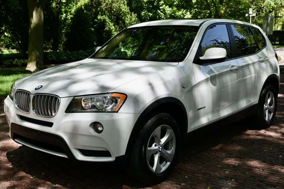 2012 BMW X3 sold for $8,800