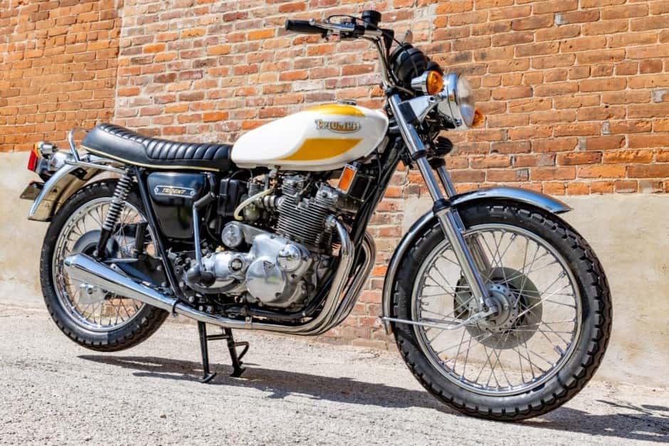 1975 Triumph Trident sold for $10,000