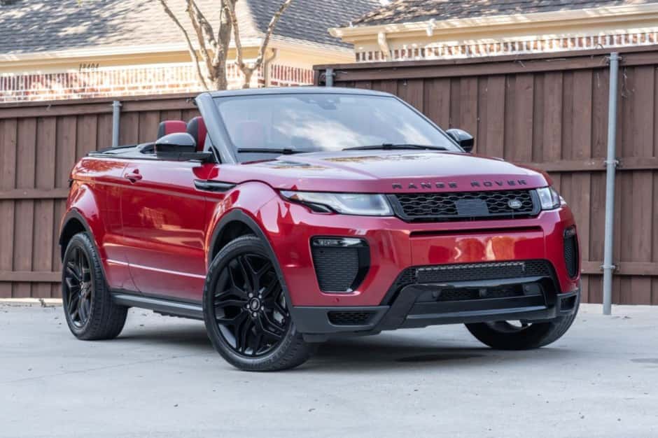 2017 Land Rover L538 Range Rover Evoque sold for $52,000