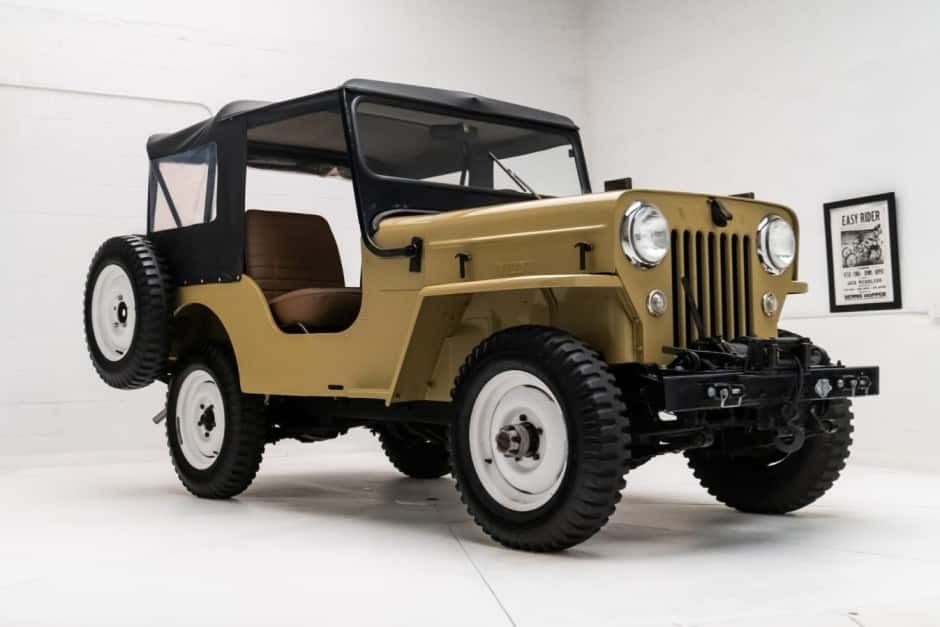 1954 Willys CJ-3B sold for $25,892