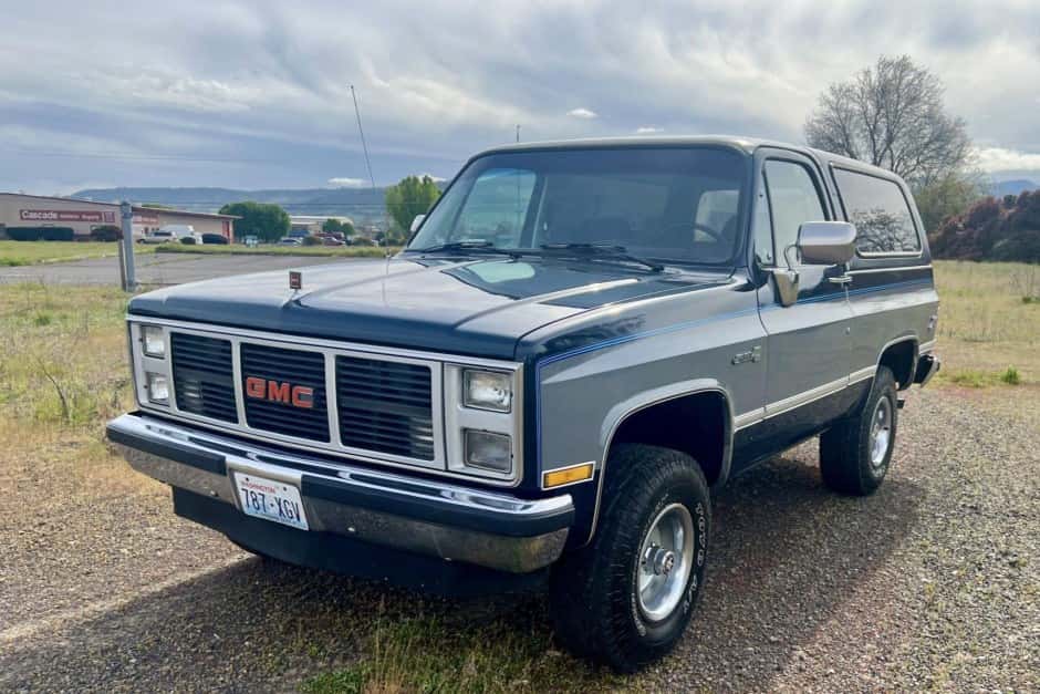 1986 GMC Jimmy (1973-1991) sold for $15,250