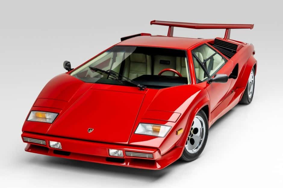1987 Lamborghini Countach sold for $735,000