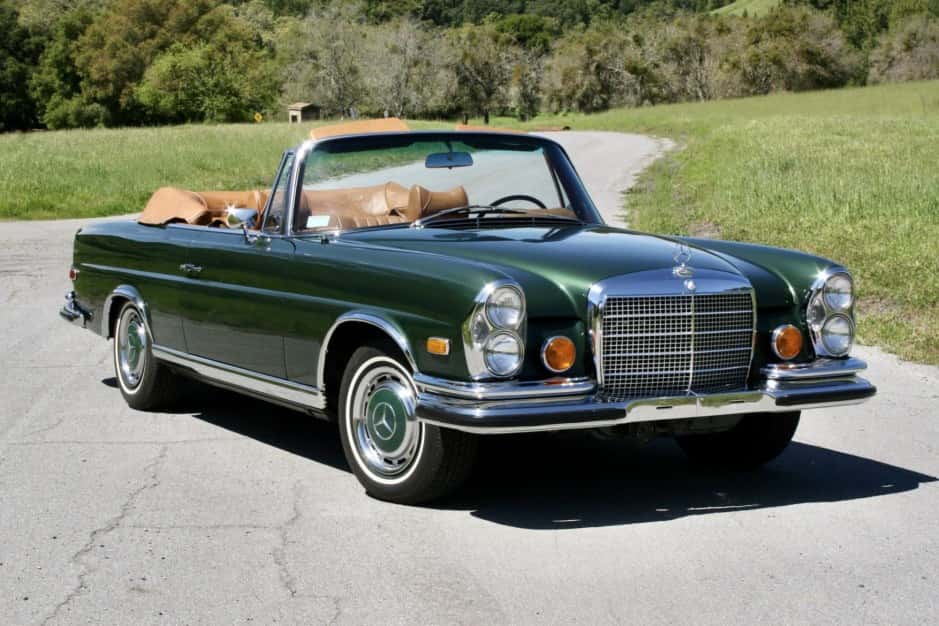 1971 Mercedes-Benz W111 Coupe & Cabriolet sold for $255,000