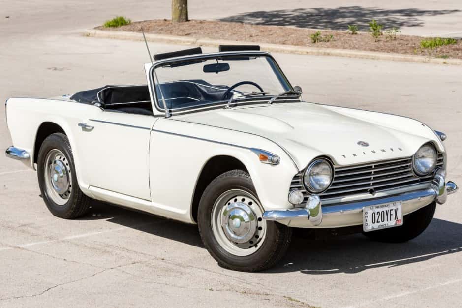 1965 Triumph TR4 sold for $18,000