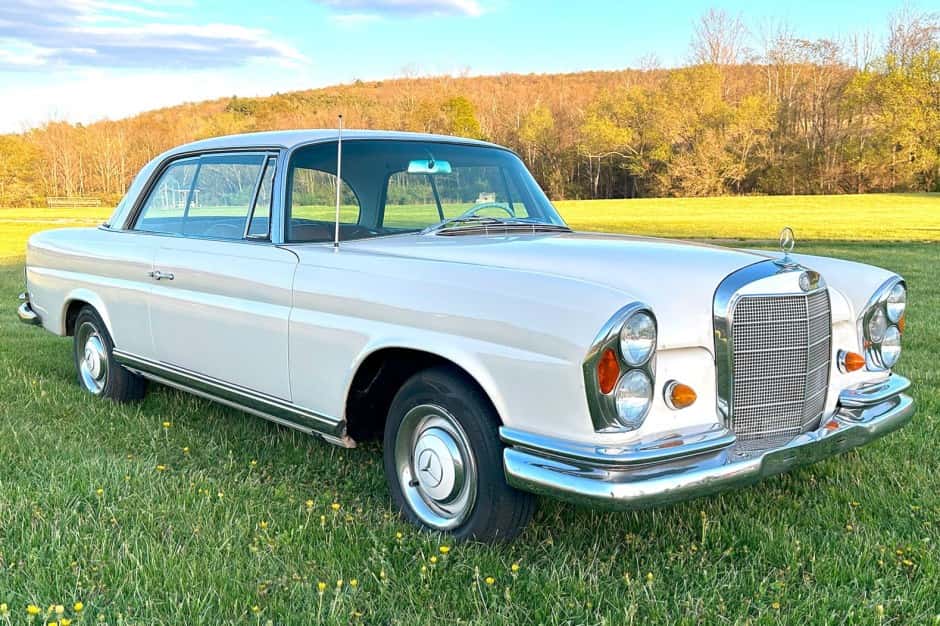 1966 Mercedes-Benz W111 Coupe & Cabriolet sold for $30,500
