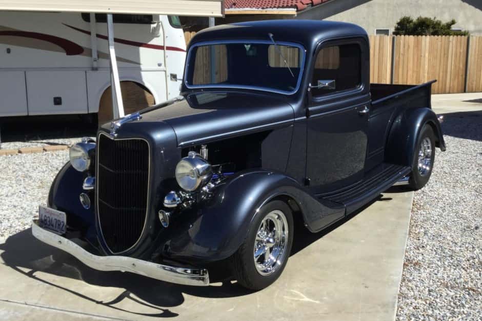 1936 Ford Pickup 1935-1936 sold for $62,500