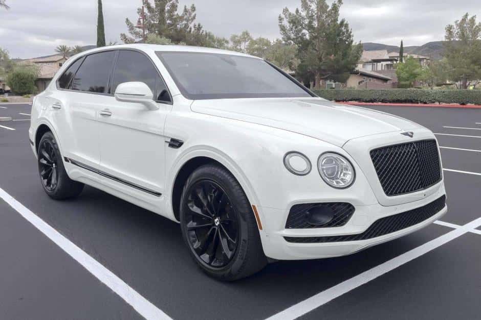 2018 Bentley Bentayga sold for $94,000