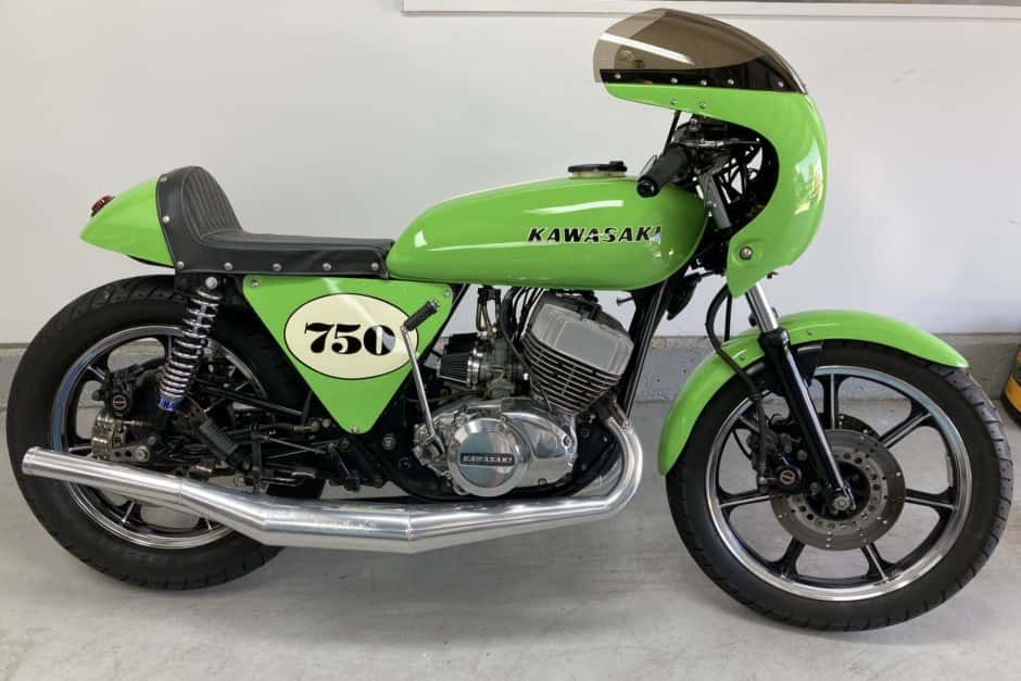 1974 Kawasaki H2 Mach IV sold for $8,477