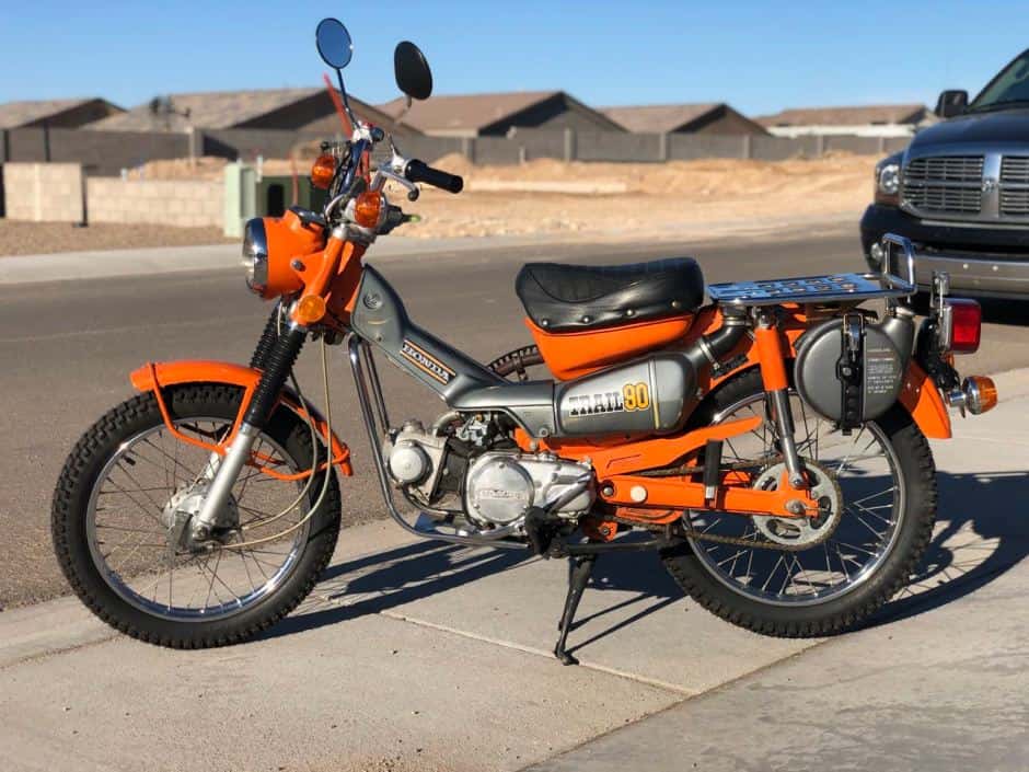 1974 Honda CT90 sold for $1,600
