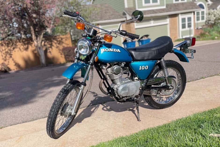 1973 Honda SL Motosport sold for $5,100