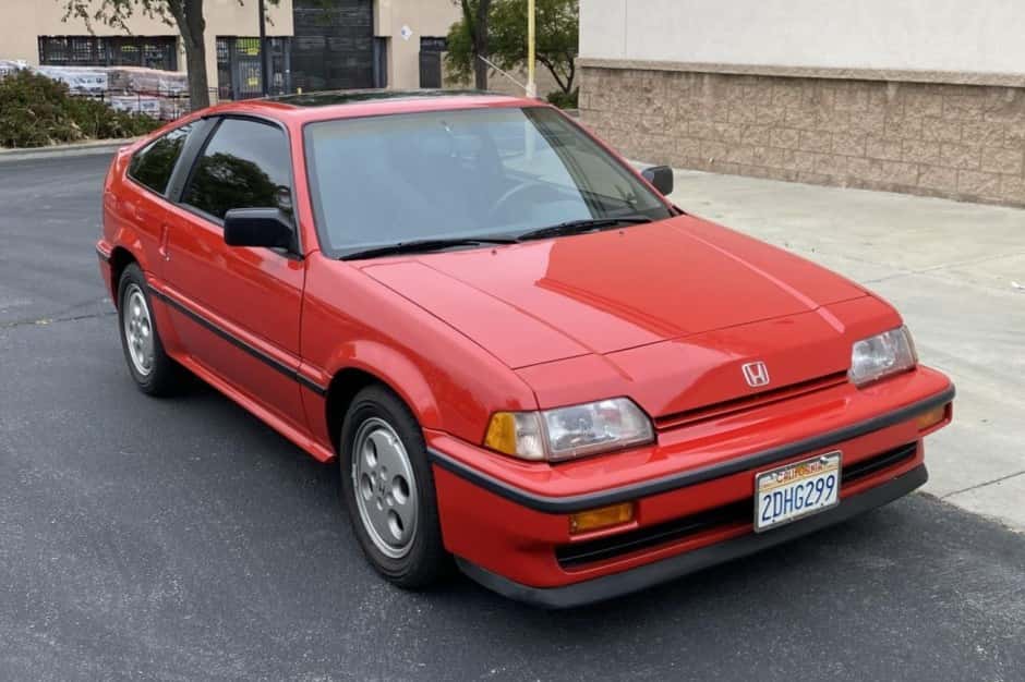 1986 Honda CRX sold for $15,500
