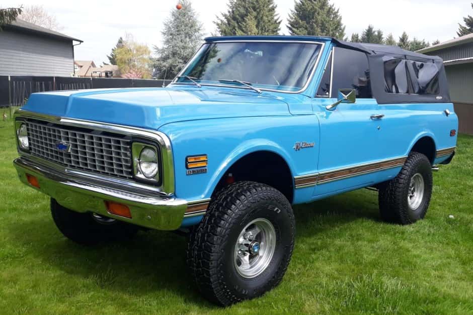 1972 Chevrolet K5 Blazer 1969-1972 sold for $53,000