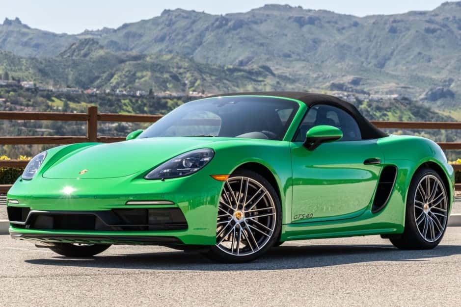 2022 Porsche 982 718 Boxster sold for $99,509