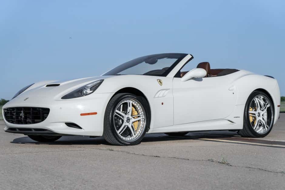 2012 Ferrari California sold for $95,500