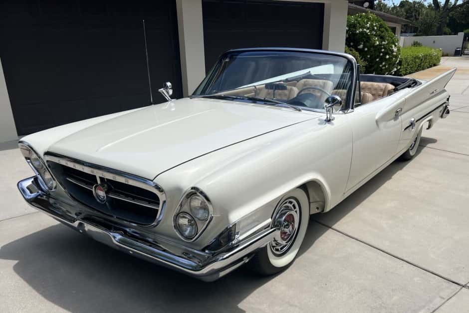 1961 Chrysler 300 Letter Series sold for $115,000