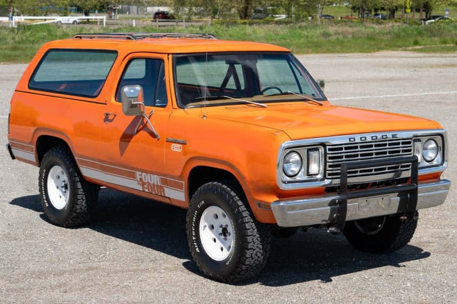 1978 Dodge Ramcharger / Plymouth Trail Duster sold for $26,500
