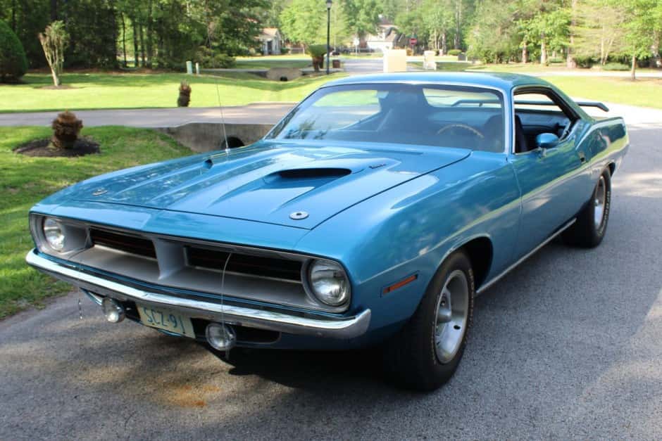 1970 Plymouth Barracuda sold for $48,750