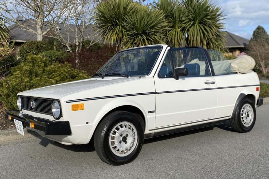1981 Volkswagen Golf/Rabbit Cabriolet sold for $4,250