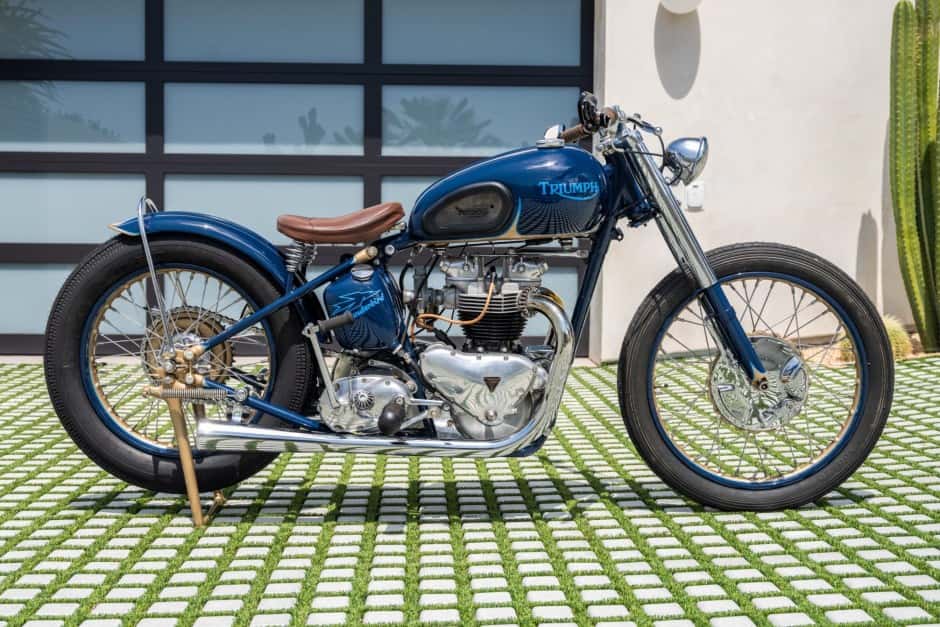1952 Triumph Thunderbird (1949-1966) sold for $23,000