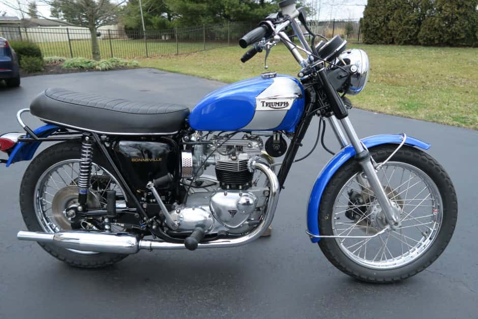 1970 Triumph Bonneville T120 sold for $7,250