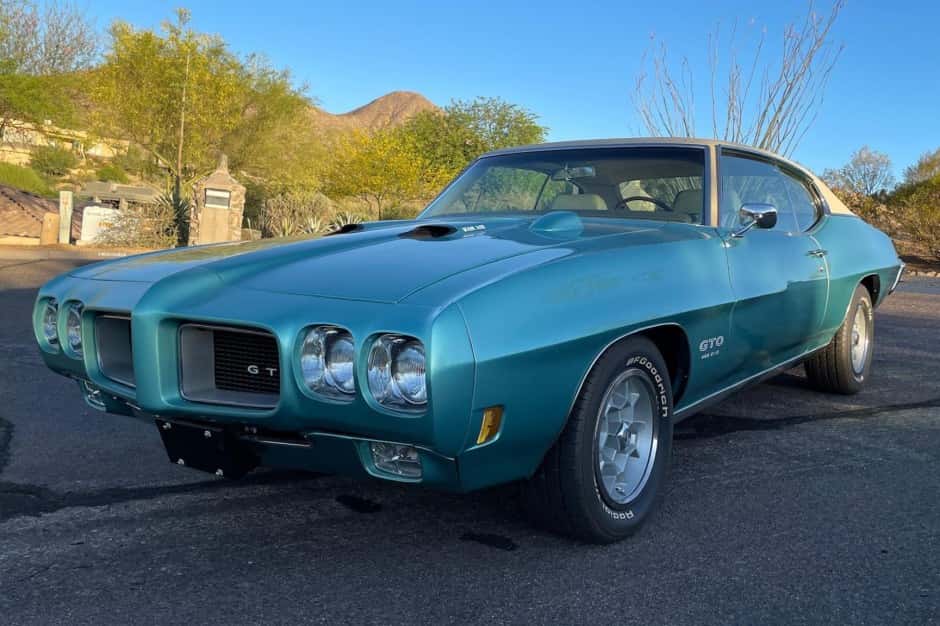 1970 Pontiac GTO sold for $80,000