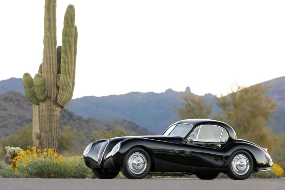 1953 Jaguar XK120 sold for $102,000