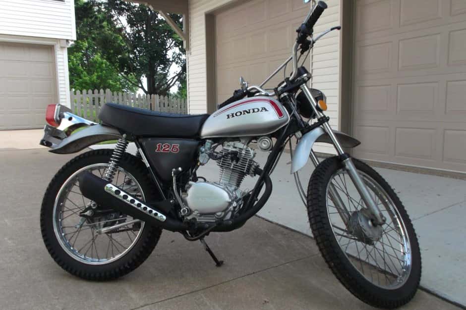 1973 Honda SL Motosport sold for $4,800