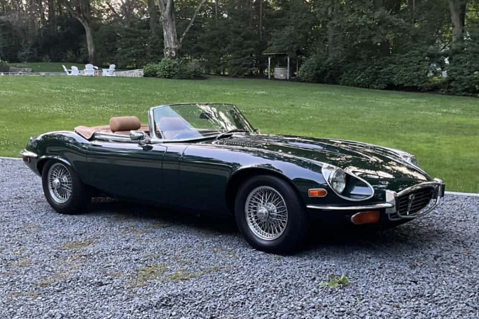 1973 Jaguar XKE Series III sold for $94,000