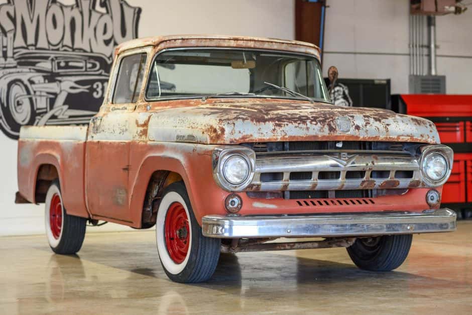 1957 Ford F-Series 1957-1960 sold for $7,700