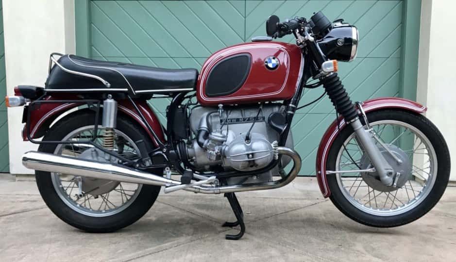 1973 BMW Motorcycles sold for $6,150